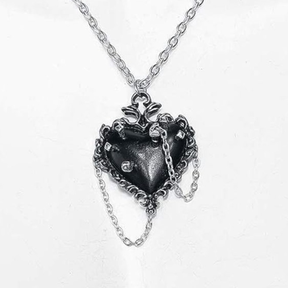 Alchemy England Witch Heart Necklace